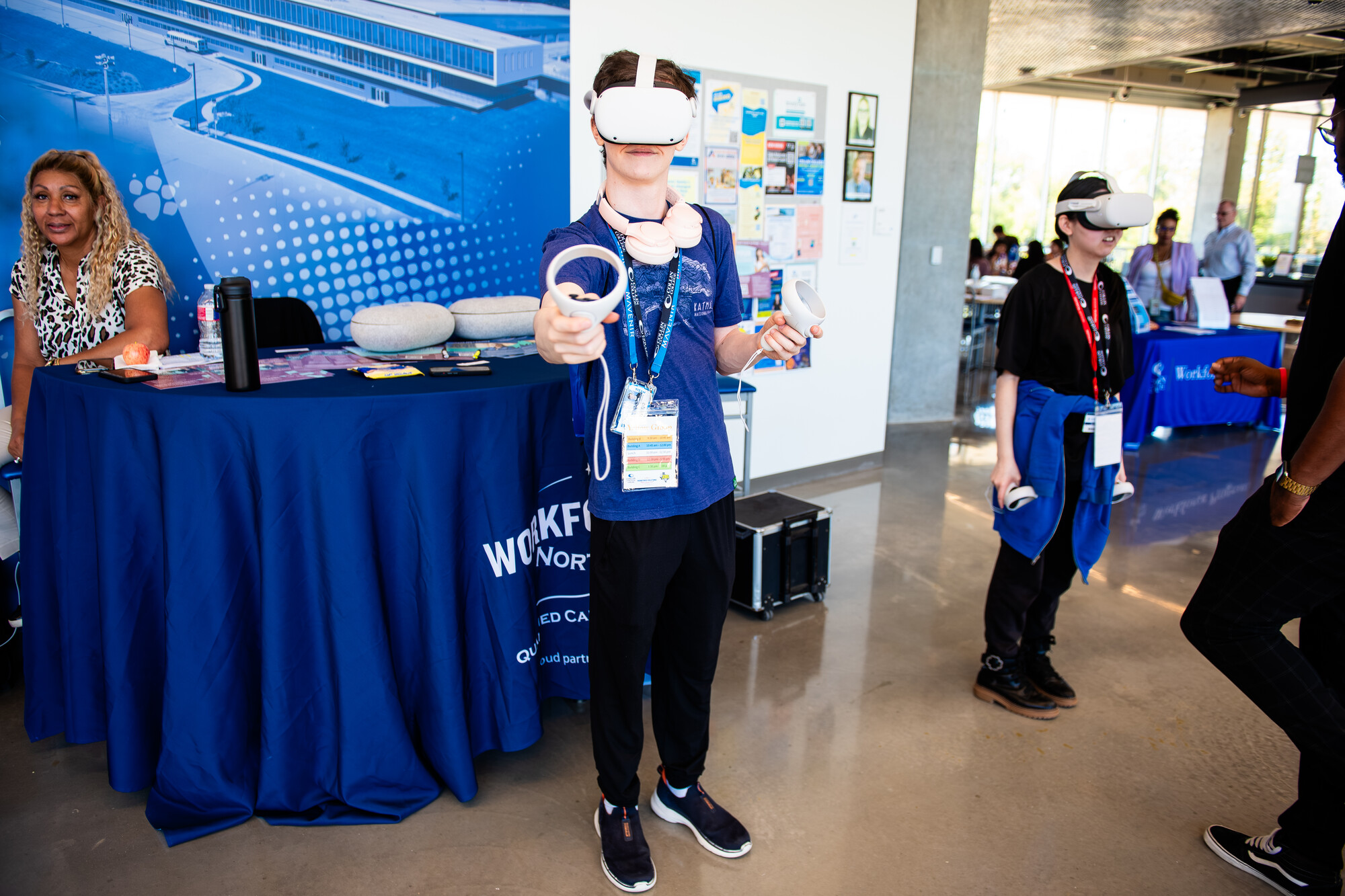 Middle and high school students from surrounding counties visited the Collin College Technical Campus to explore their interests and career opportunities during the Youth Career Exploration event.