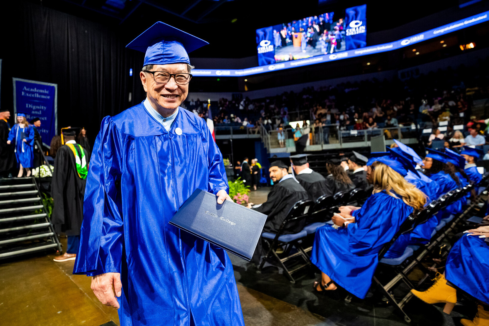 Nelson Wong has had an interesting history and is now a Collin College graduate.