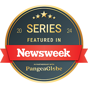 A graphic featuring the Newsweek banner logo and stating 