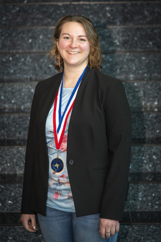 Collin College Student and 2021 Coca-Cola Academic Team Scholar, Anna Seida