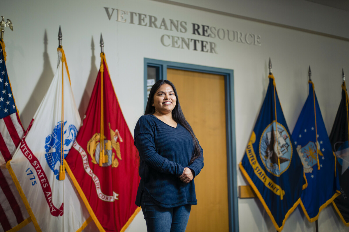 Veteran Student Maria Lemus